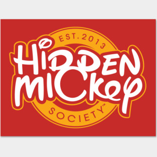 Classic Gold & White HMS Logo Posters and Art