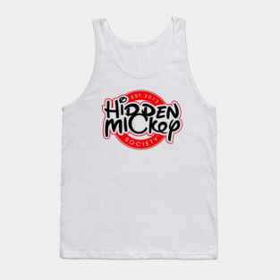 Classic Red & Black HMS Logo Tank Top