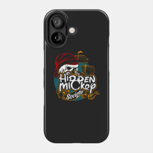 4-Color HMS Pirate Logo Phone Case