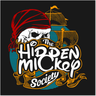 4-Color HMS Pirate Logo Posters and Art