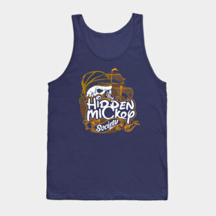 3-Color HMS Pirate Logo Tank Top