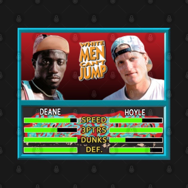 White Men Can't Jump NBA Jam - Nba Jam - T-Shirt | TeePublic