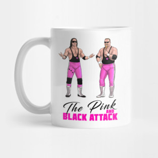 The Pink and Black Attack 1989 Mug