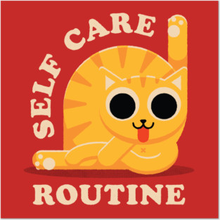 Self Care Routine Posters and Art