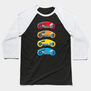 TRON Lightcycles Baseball T-Shirt
