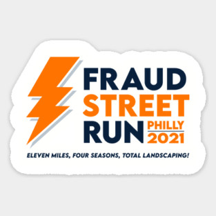 Fraud Street Run 2021 Magnet