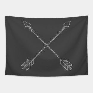 Crossed Arrows Tapestry