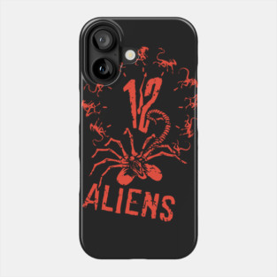 12 Aliens Phone Case