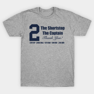 Derek Jeter (GREY) T-Shirt