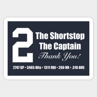 Derek Jeter (NAVY) Sticker