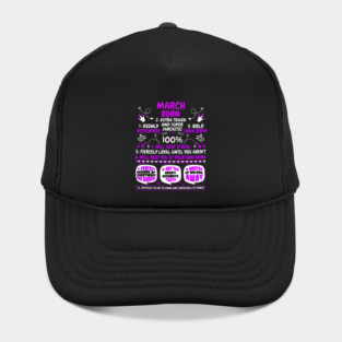 March Born Hat