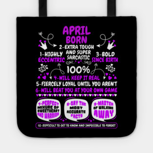 April Born Tote