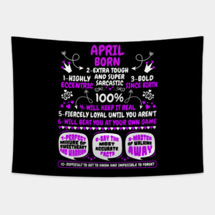April Born Tapestry