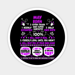 May Born Magnet