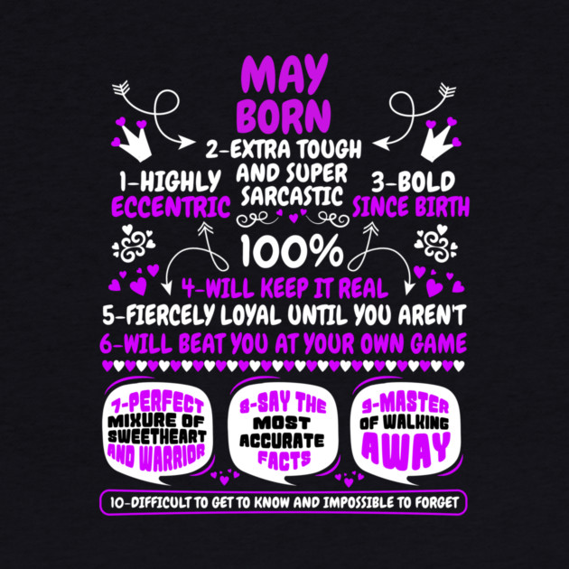 May Born by MCALTees