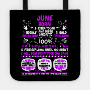 June Born Tote
