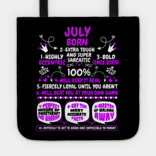 July Born Tote