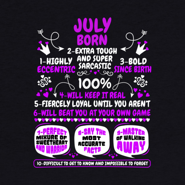July Born by MCALTees