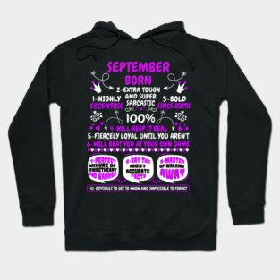 September Born Hoodie