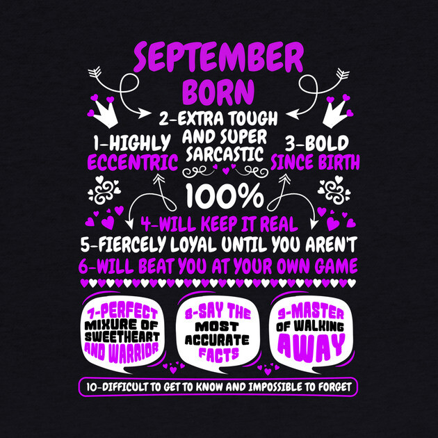 September Born by MCALTees
