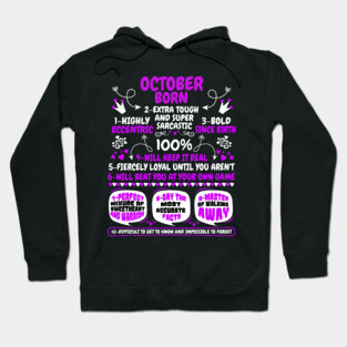 October Born Hoodie