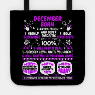December Born Tote