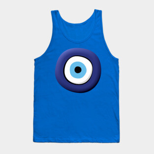 Greek Evil Eye Tank Top