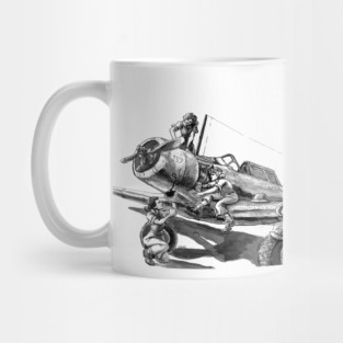 Navy girls Mug