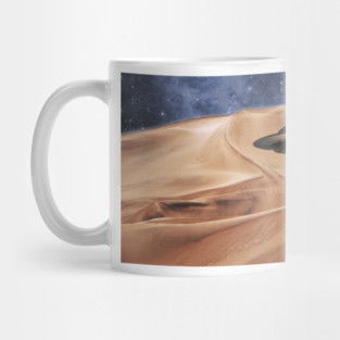 ALIEN DESERT ABDUCTION Mug