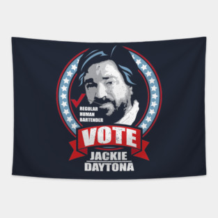 Vote Jackie Tapestry