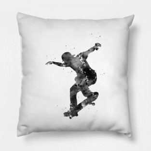 Skateboarding Pillow