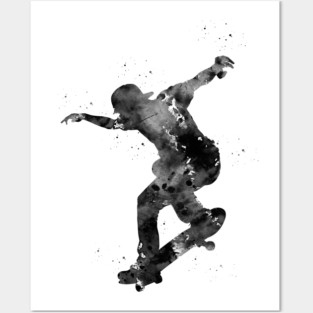 Skateboarding Posters and Art