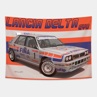 Lancia Delta EVO GrpA Tapestry