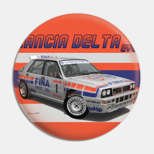Lancia Delta EVO GrpA Pin