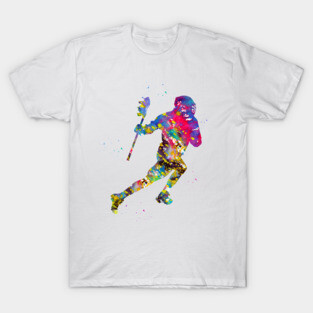 Lacrosse player T-Shirt