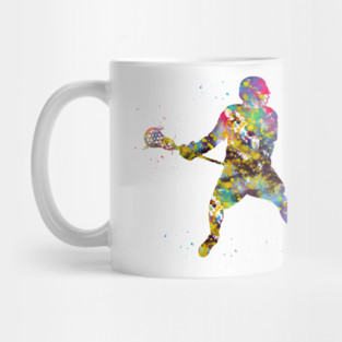 Lacrosse player Mug