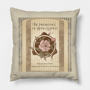The Importance of Being Earnest, by Oscar Wilde Pillow