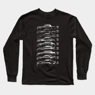 Ford Mustang History Long Sleeve T-Shirt