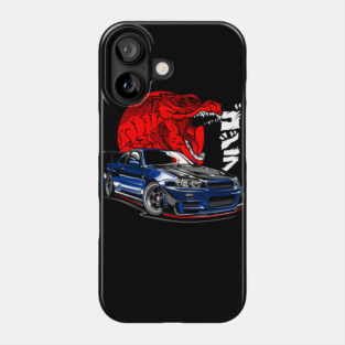 Nissan GT-R R34 Phone Case