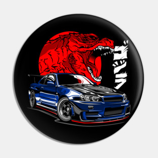 Nissan GT-R R34 Pin