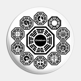DHARMA Initiative Pin