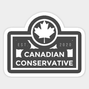 Canadian Conservative V1 Sticker