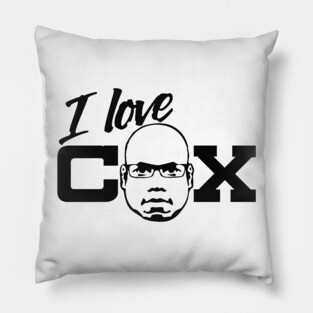 OH YES! OH YES! - Carl Cox Black Print Pillow