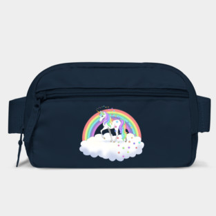 Pretty Rainbow Unicorn and Stars Bag