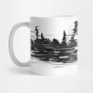 Winter road Mug