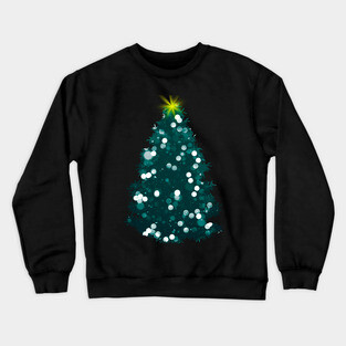 Christmas Tree Lights Crewneck Sweatshirt