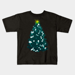 Christmas Tree Lights Kids T-Shirt