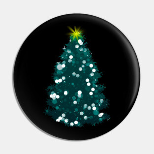 Christmas Tree Lights Pin