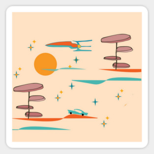 Vintage Travel Sticker