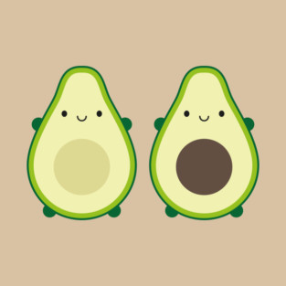 Kawaii Avocados T-Shirt